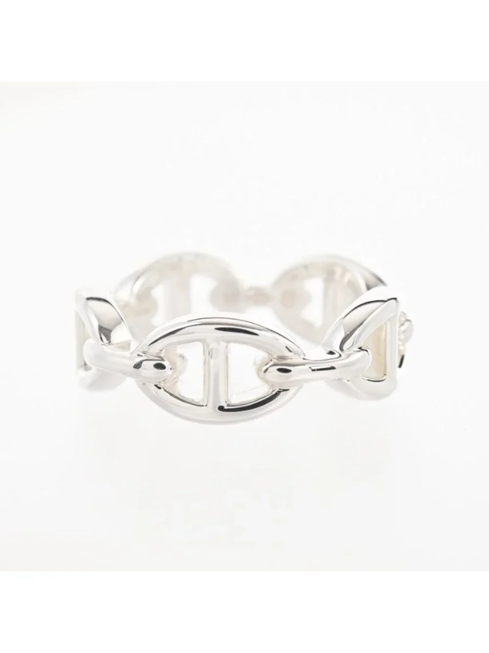 Hermes Ring Chaine D'ancre Enchainee PM